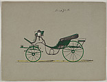 Victoria #3690a, Brewster & Co. American, Pen and black ink, watercolor and gouache with gum arabic
