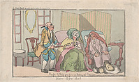 How d'ye do?, Thomas Rowlandson  British, Hand-colored etching