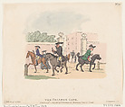The College Gate, Thomas Rowlandson  British, Hand-colored etching