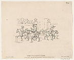 The College Gate, Thomas Rowlandson British, Etching