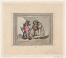 A Return from a Visit, Thomas Rowlandson  British, Hand-colored etching