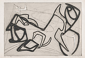 Untitled, Terry Haass  French, Engraving, deep intaglio cuts, and soldered additions