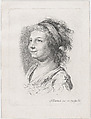 Portrait of Maria Anna Schaubach, Adam von Bartsch Austrian, Etching and engraving; second state of two (Rieger)
