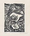 Group in a Storm (Gruppe im Sturm), Ernst Barlach (German, Wedel 1870–1938 Rostock), Woodcut