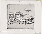 Markt, Hans Barthelmess  German, Etching