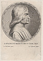 Portrait of Lorenzo de' Medici, Lucas Vorsterman I Flemish, Engraving; only state