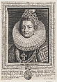 Portrait of Isabella Clara Eugenia, Infanta of Spain, Pieter de Jode II Flemish, Engraving
