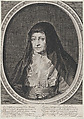 Portrait of Archduchess Isabella Clara Eugenia, Spanish Regent of the Low Countries, as a Nun, Anonymous, Engraving
