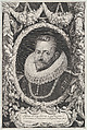 Portrait of Albert VII, Archduke of Austria, Jonas Suyderhoef (portrait) Dutch, Etching and engraving; first state of two