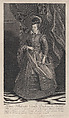 Portrait of Joanna of Austria, Grand Duchess of Tuscany, Gérard Edelinck Dutch, Etching and engraving