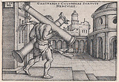 Death of Hercules from The Labors of Hercules (copy), Sebald Beham  German, Engraving