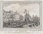 The Fishermen, Quentin Pierre Chedel  French, Etching