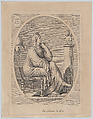 Grandeur de la pierre, after Eliz. Cheron, Charles Simonneau French, Etching