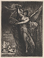 Cover for "Eaux Fortes Nouvelles", François-Nicolas Chifflart  French, Etching