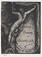 Cover for "Eaux Fortes Nouvelles", François-Nicolas Chifflart  French, Etching