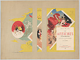 Book cover, from "Les Affiches Illustrées" by Ernest Maindron, Jules Chéret French, Colored lithograph
