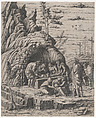 The Entombment of Christ, Simone Ardizzoni  Italian, Engraving (copy)