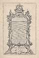 Six Sconces, Designed and etched by Matthias Lock (British, London ca. 1710–ca. 1765 London), Illustrations: etching