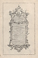 Six Sconces, Designed and etched by Matthias Lock (British, London ca. 1710–ca. 1765 London), Illustrations: etching