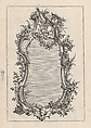 Six Sconces, Designed and etched by Matthias Lock (British, London ca. 1710–ca. 1765 London), Illustrations: etching