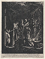 Ceres Seeking Her Daughter (The Mocking of Ceres), Hendrick Goudt  Dutch, Engraving