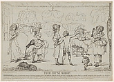 The Bum Shop, R. Rushworth British, Etching
