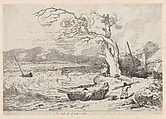 On Coast of Sussex, Thomas Rowlandson  British, Etching; early state