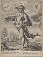 Spring, from "The Four Seasons", Matthaeus Greuter German, Engraving
