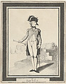 No. 8: Captain, Henri Merke  Swiss, Etching and aquatint