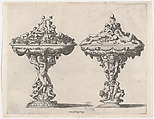 Two Cups, René Boyvin  French, Engraving