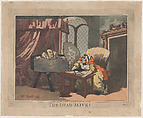The Dead Alive!, Thomas Rowlandson  British, Hand-colored etching; reissue
