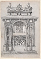 Furniture Design, Jacques Androuet Du Cerceau French, Etching