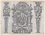 Furniture Design, Jacques Androuet Du Cerceau French, Etching
