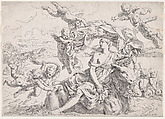 The Rape of Europa, after Guido Reni, Simone Cantarini  Italian, Etching