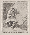 Ariadne, Cupid and Bacchus, Francesco Bartolozzi  Italian, Etching and engraving; fourth state of four