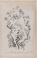 Title page to "A New Book of Chinese Ornaments", Jean Pillement French, Etching