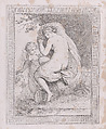 A Nymph Drying Herself, Thomas Rowlandson  British, Etching