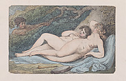 Wood-Nymphs (The Discovery), Thomas Rowlandson  British, Hand-colored etching and stipple