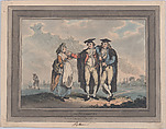 The Students, Thomas Rowlandson British, Hand-colored etching