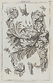 Acanthus Leaves, Birds and Insects, no. CCCLXXII, plate 57 from "Designs for Various Ornaments", Michelangelo Pergolesi  Italian, Etching and engraving