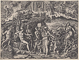 The Judgment of Paris, Giorgio Ghisi Italian, Engraving