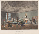 Board of Trade, Thomas Rowlandson  British, Hand-colored etching and aquatint
