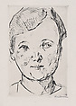 Klara, Max Beckmann (German, Leipzig 1884–1950 New York), Drypoint