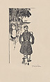 Dans la Vie (Proof for Book Illustration), Théophile-Alexandre Steinlen French, born Switzerland, Photomechanical print