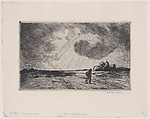 Temps d'Orage, Théophile-Alexandre Steinlen  French, born Switzerland, Etching; second state of three