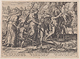 Youth, from "The Course of Human Life", Pieter Jalhea Furnius  Flemish, Engraving