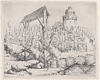 The Parable of the Husbandman and the Vineyard, from Old and New Testaments, Augustin Hirschvogel German, Etching