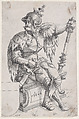 Charles V (Karl V), Emperor, from Herberstains Rerum Moscoviticarum Commentarii, Augustin Hirschvogel German, Etching