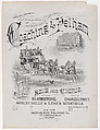 Coaching to Pelham (sheet music cover), American Music Publishing Company  American, Lithograph
