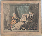 The Bachelor, Samuel Alken  British, Hand-colored etching with aquatint